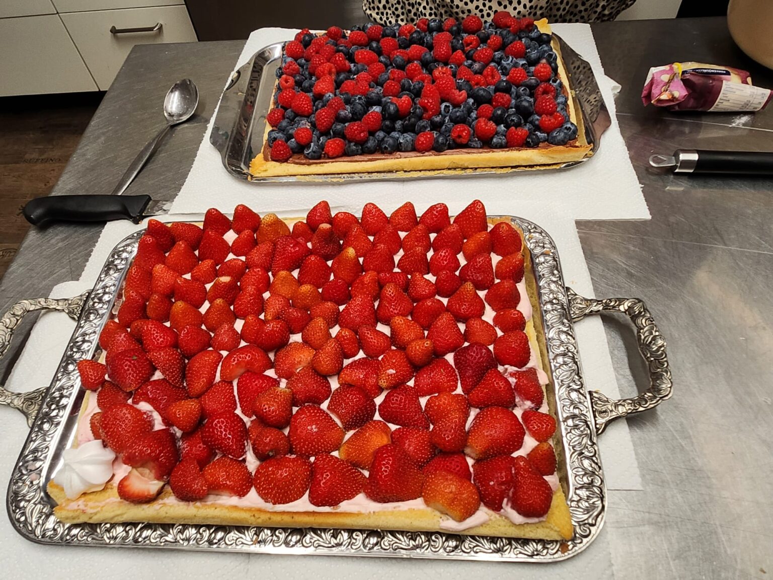 Obstkuchenbüffet-Finissage Maike Thamsen